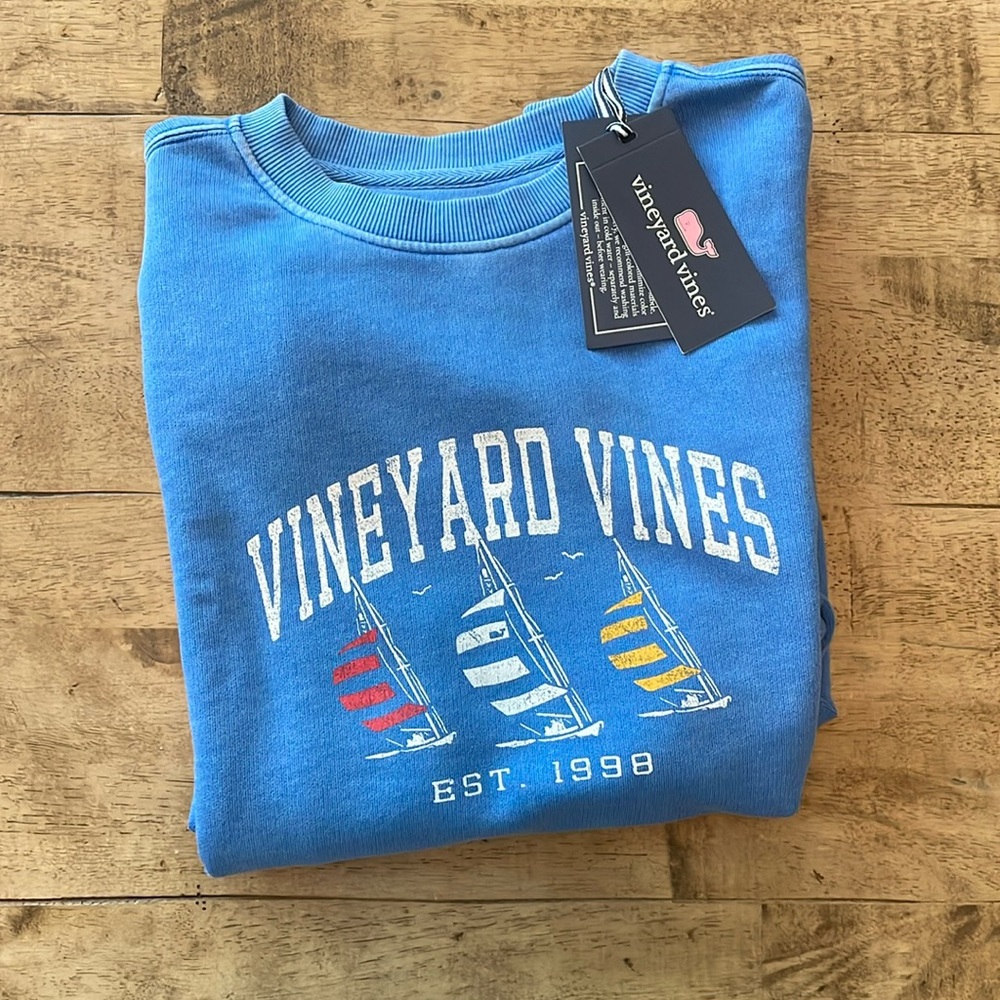 NWT Vineyard Vines Boys Crewneck Sweatshirt